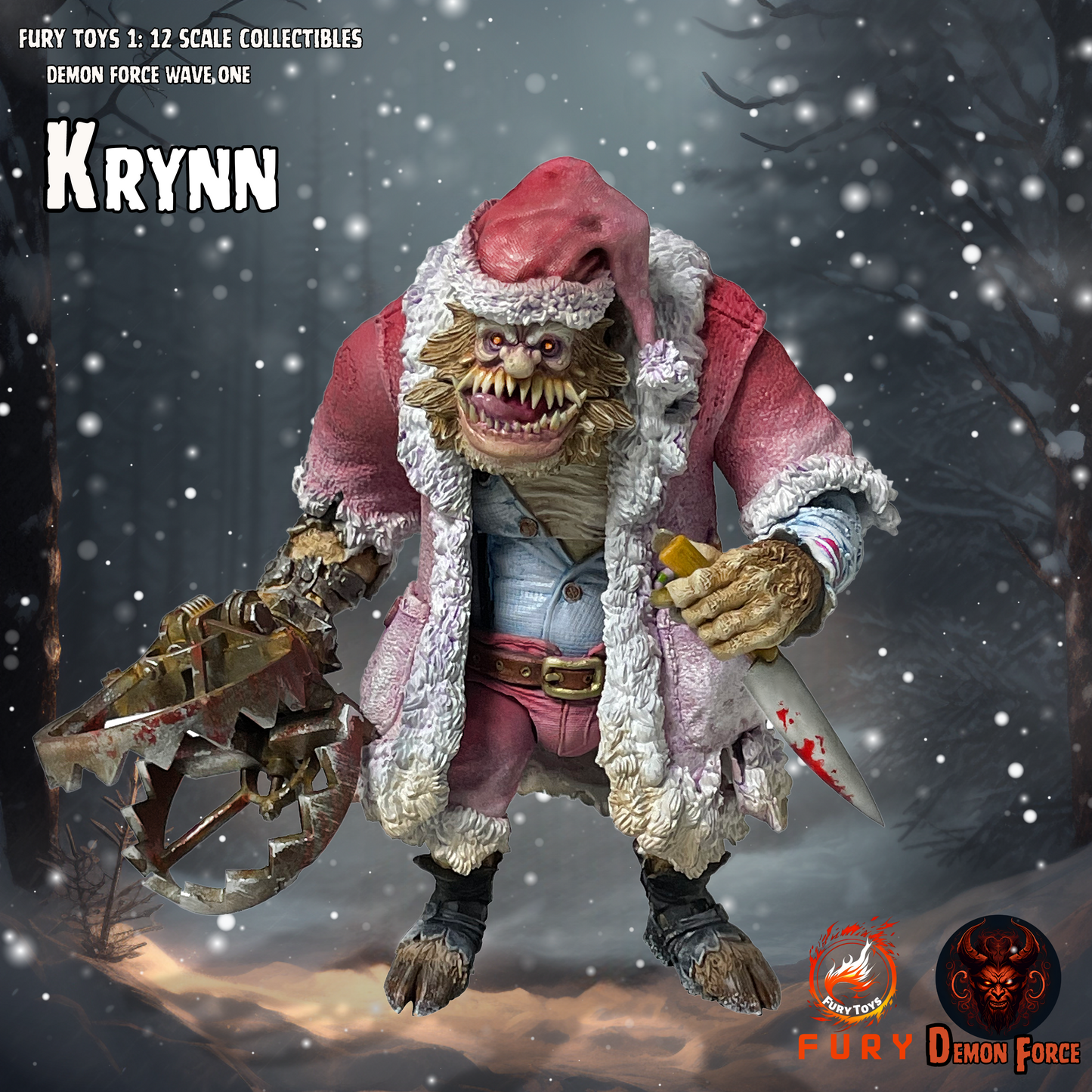 (Preorder) Fury toys Demon Force wave 1 1/12 The brother Kraden and Krynn 7 inches action figure