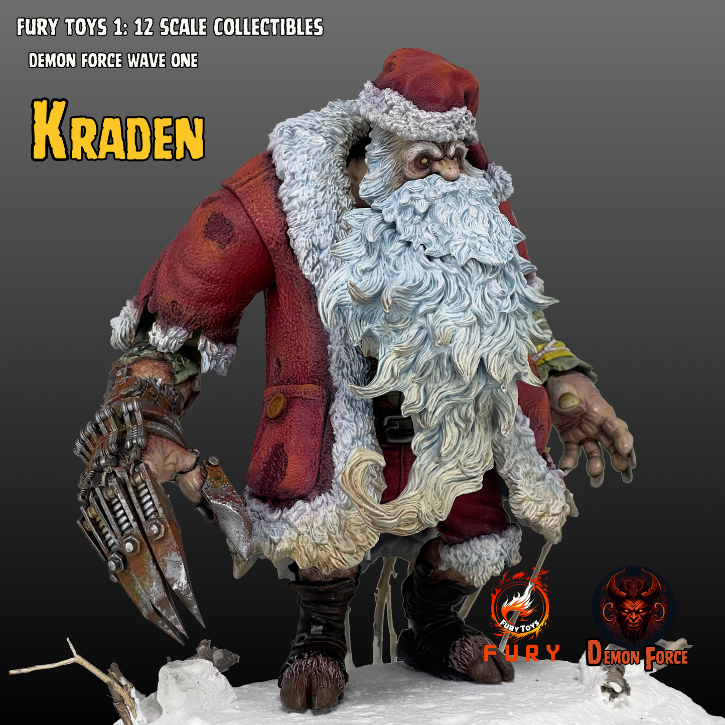 (Preorder) Fury toys Demon Force wave 1 1/12 The brother Kraden and Krynn 7 inches action figure