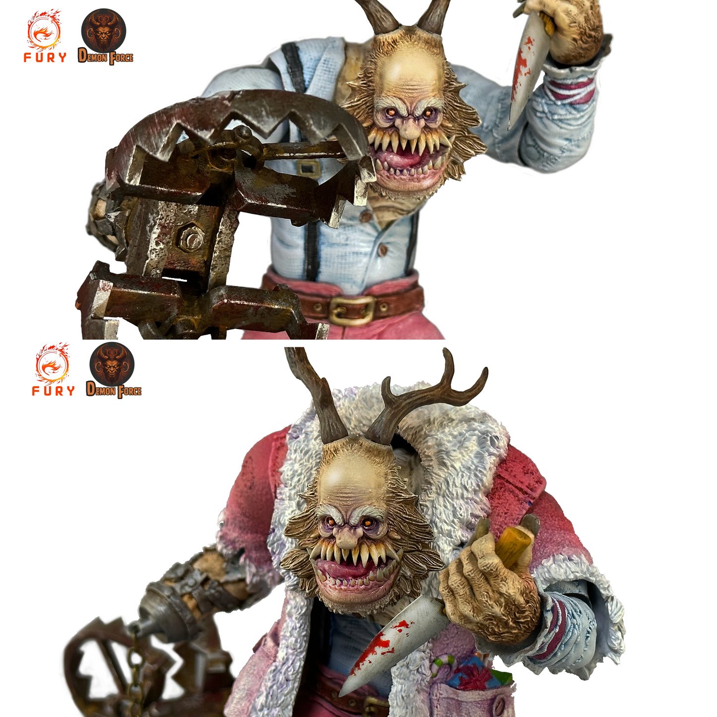 (Preorder) Fury toys Demon Force wave 1 1/12 The brother Kraden and Krynn 7 inches action figure