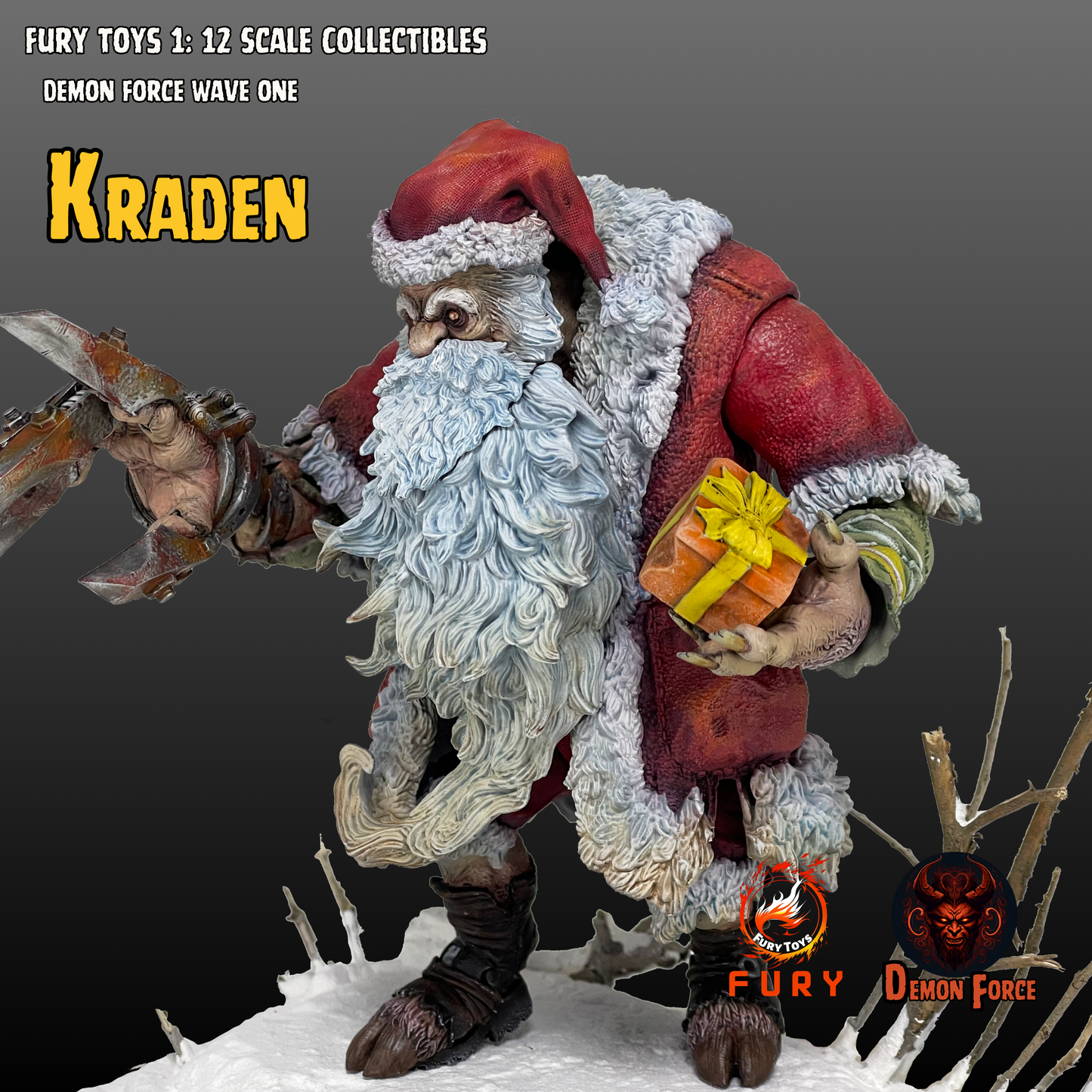 (Preorder) Fury toys Demon Force wave 1 1/12 The brother Kraden and Krynn 7 inches action figure