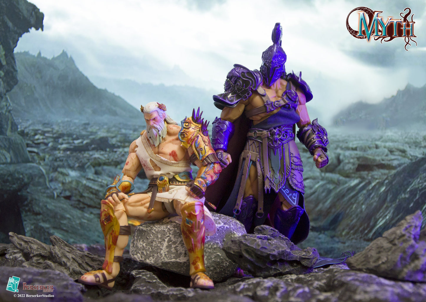 (USA Stock) Berserker Studio 1/12 Myth Gods Wave 2 Hades Dark Version