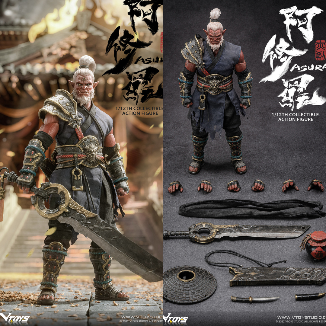 (Preorder) VTOYS Asura Red Demon 1/12 Action Figure