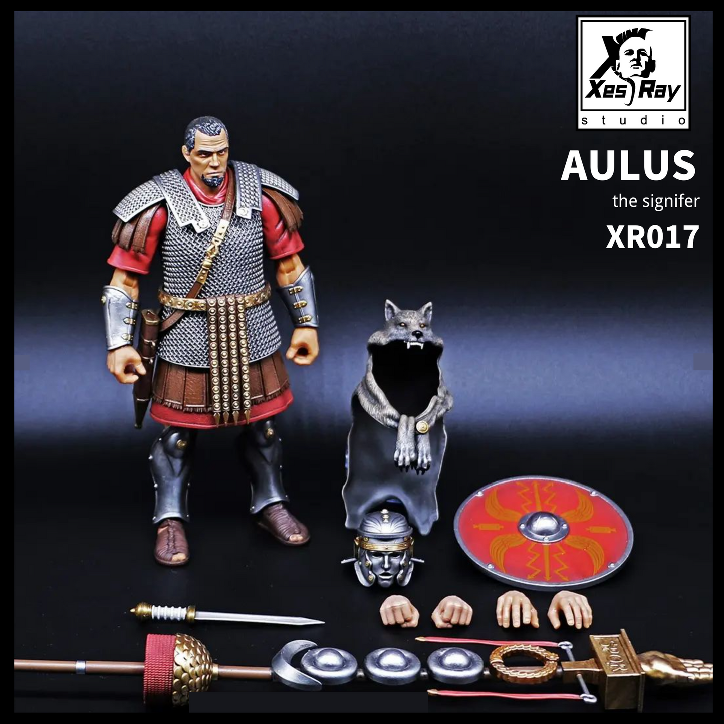 (Preorder) Xesray Studio Fight for Glory Wave 5 Marcus 016, Aulus 017 and Roman Infantry 018 - 7 inches action figure