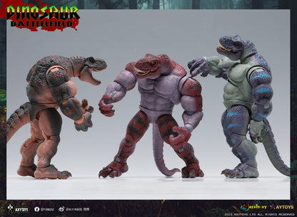 (Preorder) Axytoys 1/12 Dinosaur Battlefield King Tyrannosaurus Regular Versions - 005A & 006A