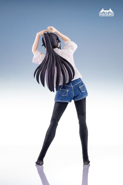 (Preorder) HASUKI 1/12 T-Shirt and Denim Shorts Set CS008 Accessory