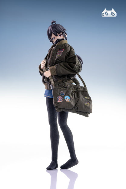 (Preorder) HASUKI 1/12 Air Force Jacket Suit and Bag CS007 Accessory