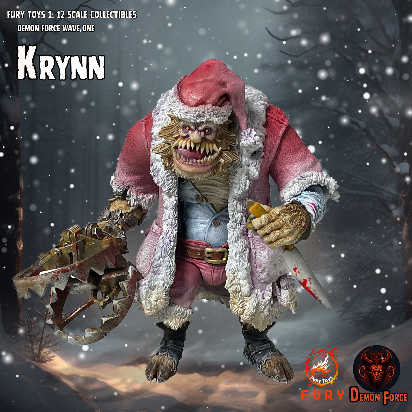 (Preorder) Fury toys Demon Force wave 1 1/12  The brother Kraden and Krynn 7 inches action figure