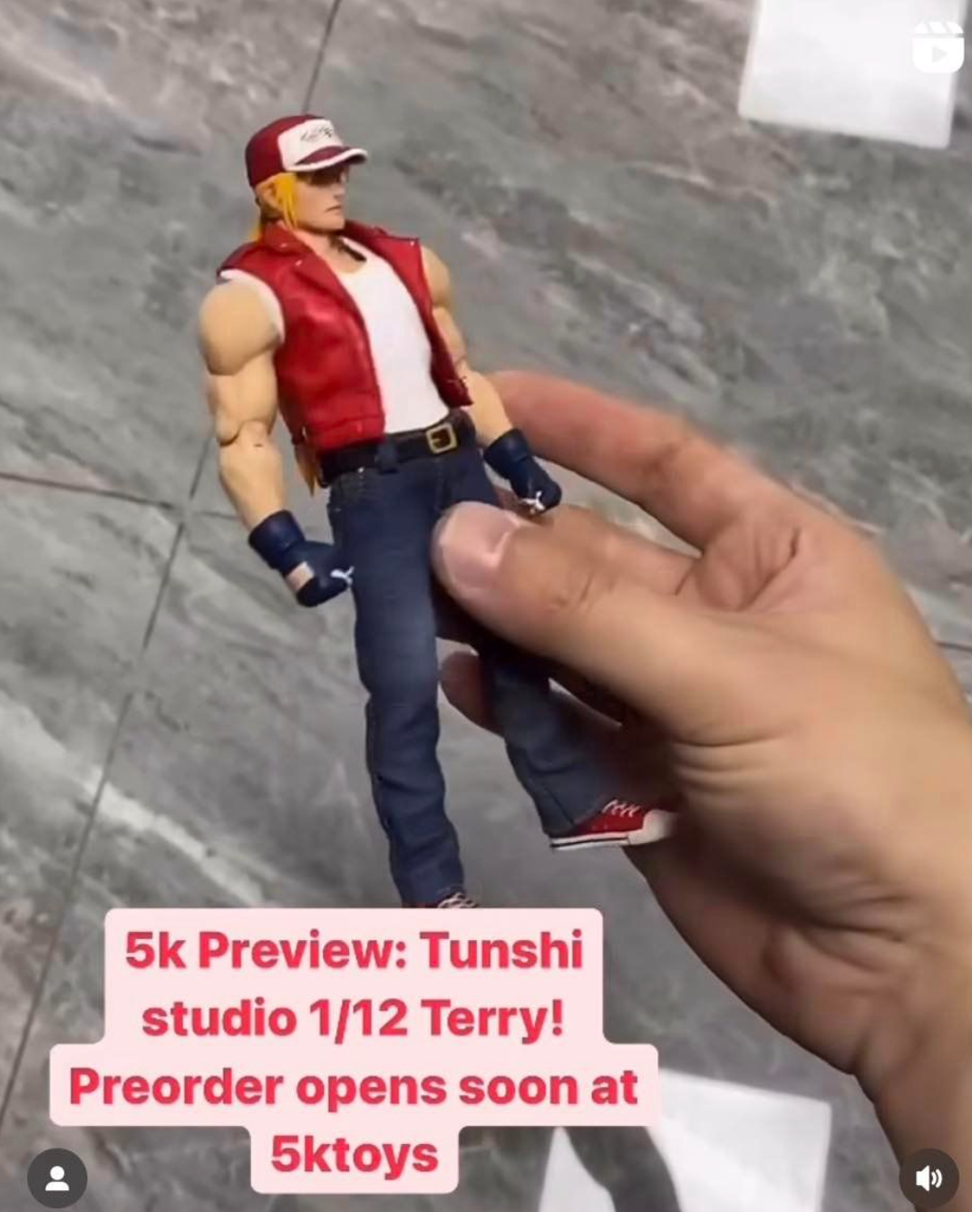 (Preorder) SNK licensed Tunshi Studio The King of Fighter 1/12 Terry cloth action figure