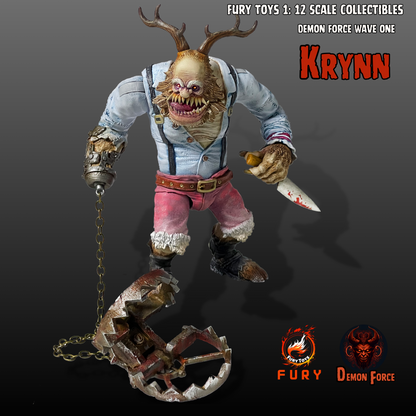 (Preorder) Fury toys Demon Force wave 1 1/12  The brother Kraden and Krynn 7 inches action figure