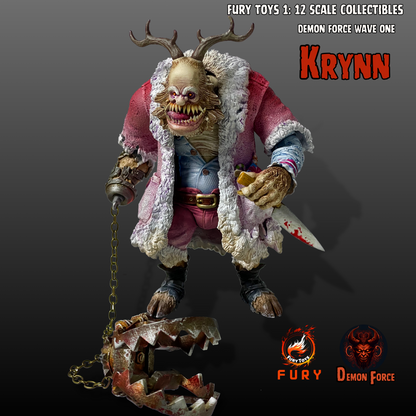 (Preorder) Fury toys Demon Force wave 1 1/12  The brother Kraden and Krynn 7 inches action figure