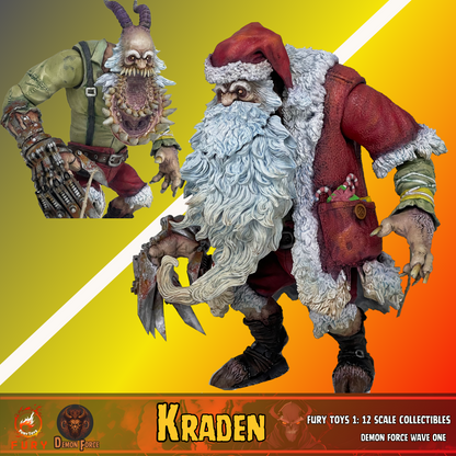 (Preorder) Fury toys Demon Force wave 1 1/12  The brother Kraden and Krynn 7 inches action figure