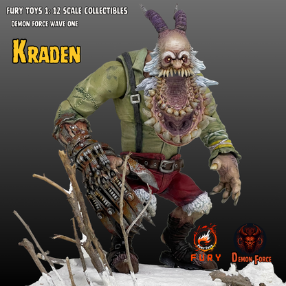 (Preorder) Fury toys Demon Force wave 1 1/12  The brother Kraden and Krynn 7 inches action figure