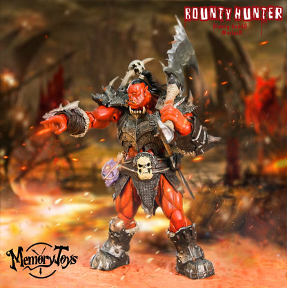 (Preorder) Memory Toys 1/12 Bounty Hunter Red Orc action figure