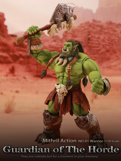 (USA Stock) Mithril Action Studio 1/12 Guardian of Horde Wave 1 Warrior Orc001 8inches action figure