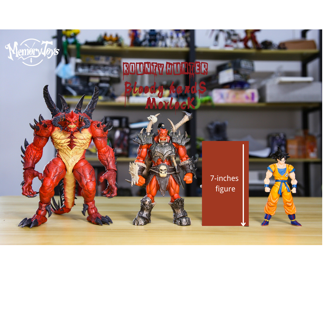 (Preorder) Memory Toys 1/12 Bounty Hunter Red Orc action figure