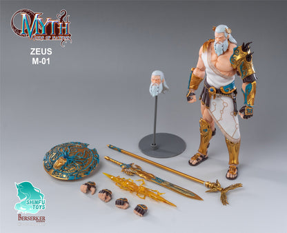 (Preorder) Berserker Studio 1/12 Zeus action figure Rerelease