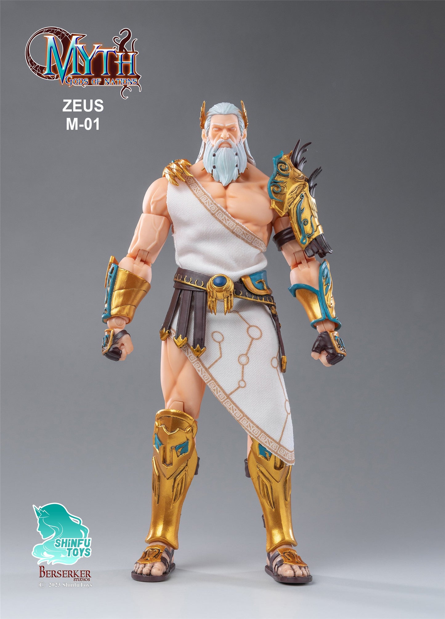 (Preorder) Berserker Studio 1/12 Zeus action figure Rerelease