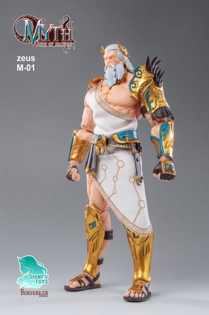 (Preorder) Berserker Studio 1/12 Zeus action figure Rerelease