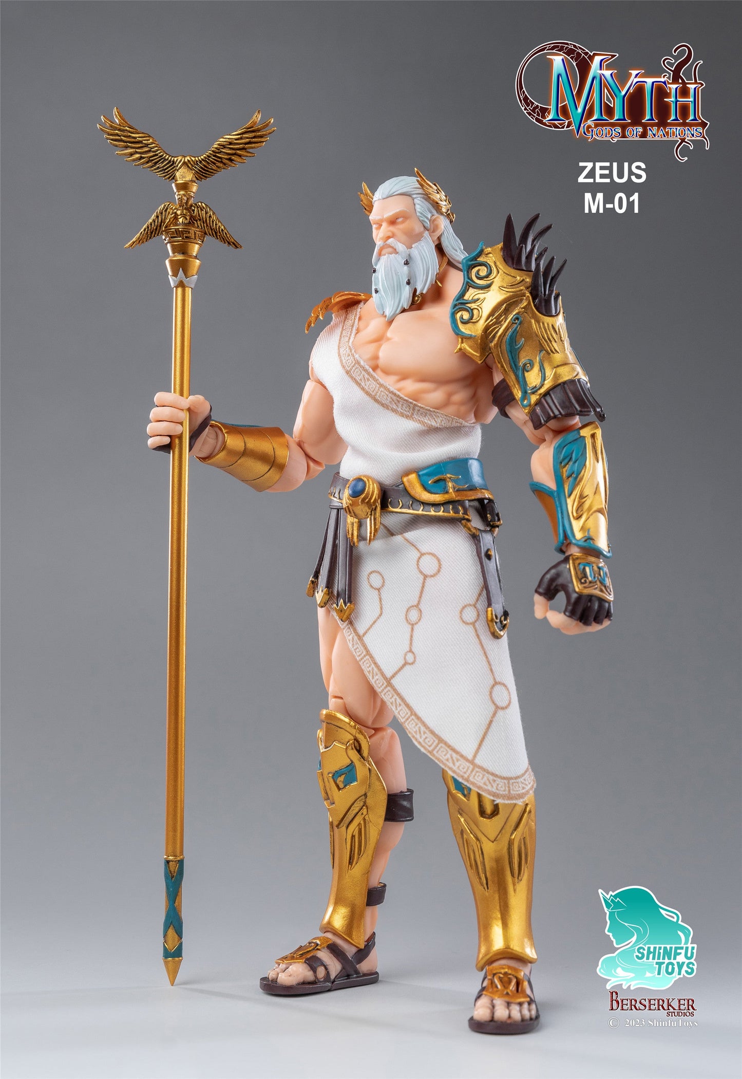 (Preorder) Berserker Studio 1/12 Zeus action figure Rerelease