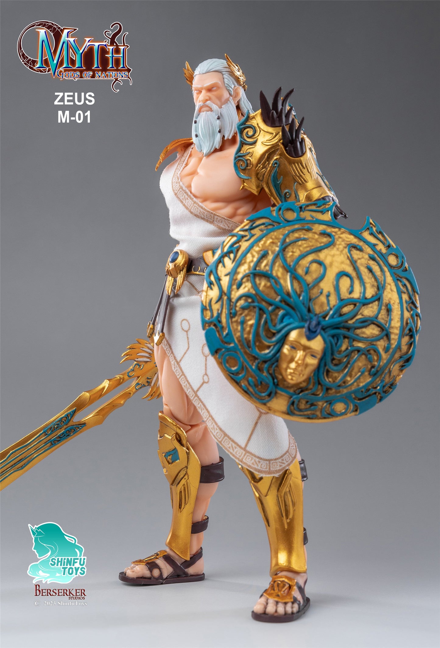 (Preorder) Berserker Studio 1/12 Zeus action figure Rerelease