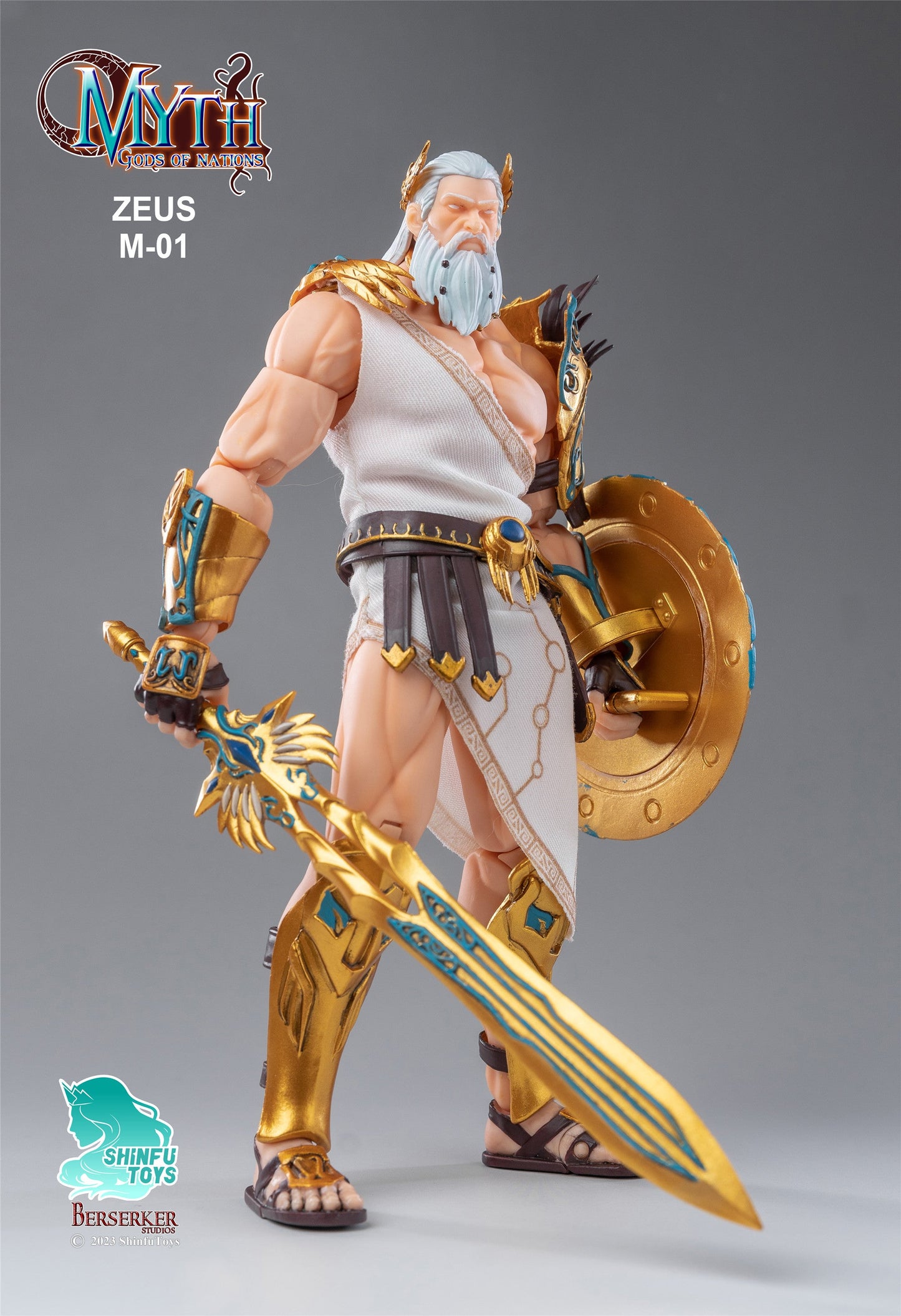 (Preorder) Berserker Studio 1/12 Zeus action figure Rerelease