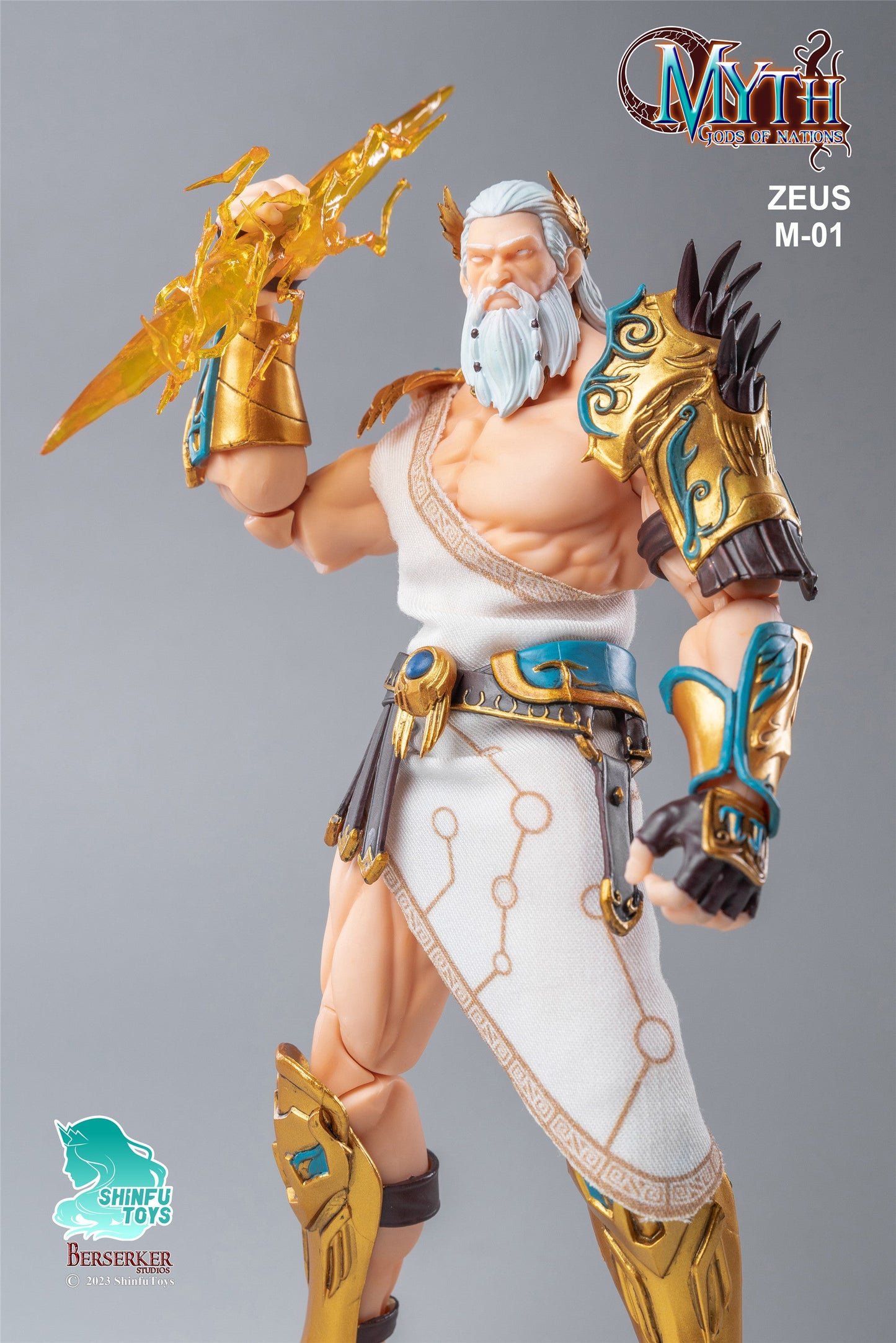 (Preorder) Berserker Studio 1/12 Zeus action figure Rerelease