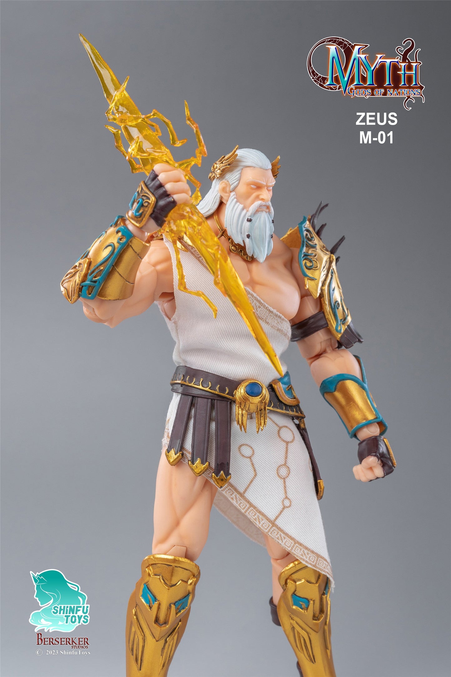 (Preorder) Berserker Studio 1/12 Zeus action figure Rerelease