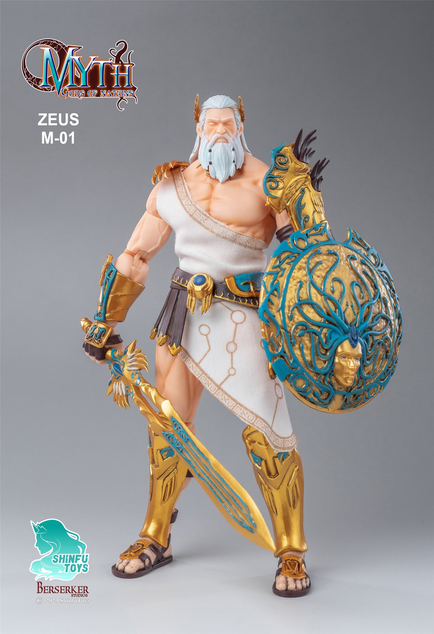 (Preorder) Berserker Studio 1/12 Zeus action figure Rerelease