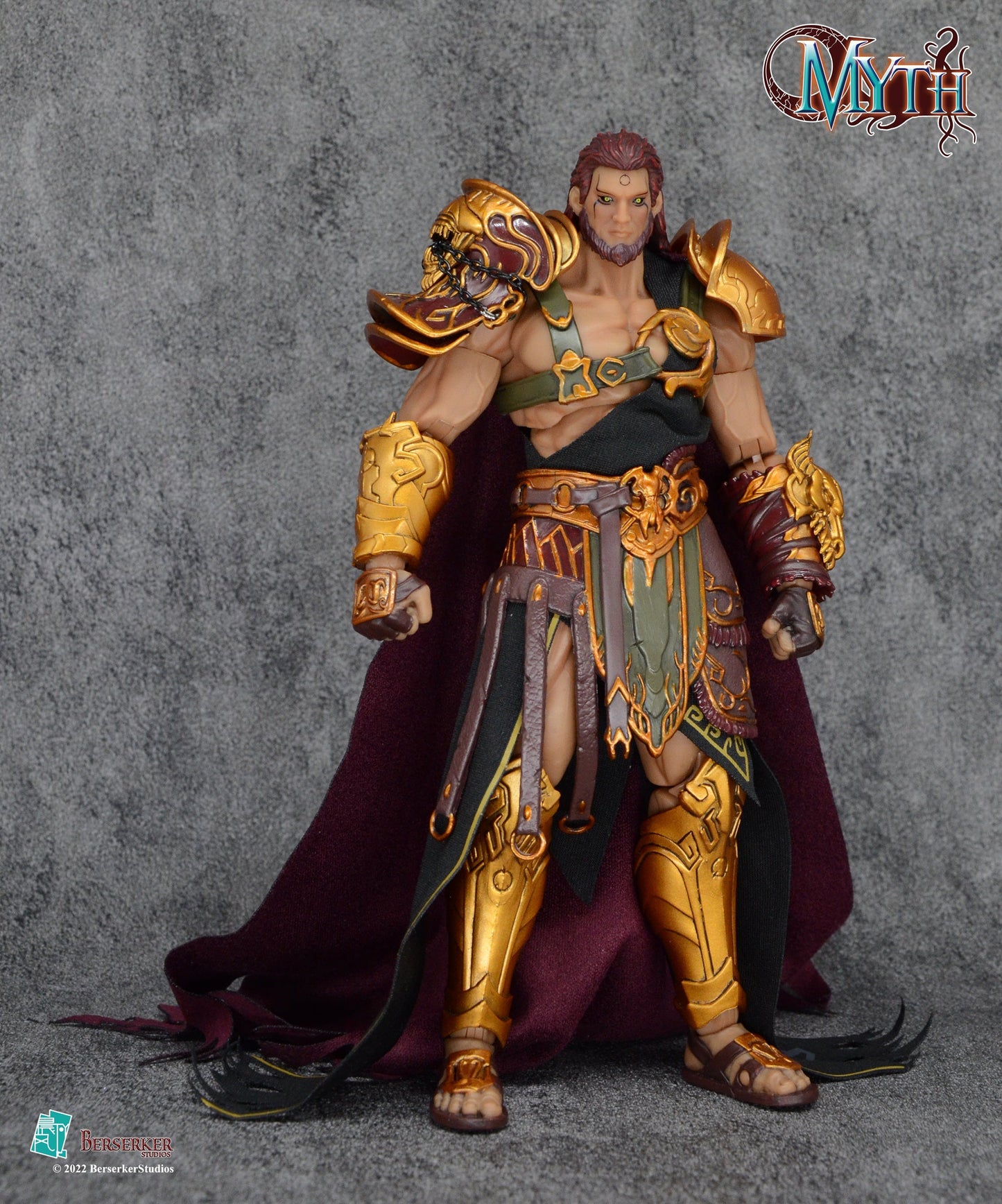 (USA Stock) Berserker Studio 1/12 Myth Gods Wave 2 Hades Gold Version