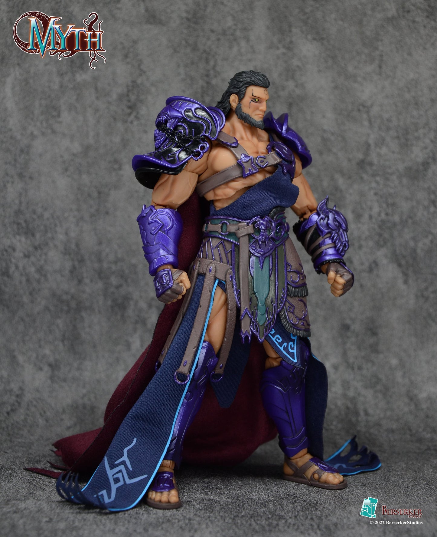 (USA Stock) Berserker Studio 1/12 Myth Gods Wave 2  Hades Dark Version