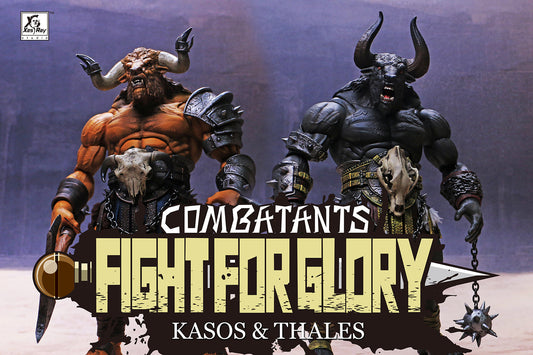 (Preorder) Xesray Studio Fight for glory wave 4 Brothers of slaughterhouse 014 Kasos 015 Thales 9 inches action figure