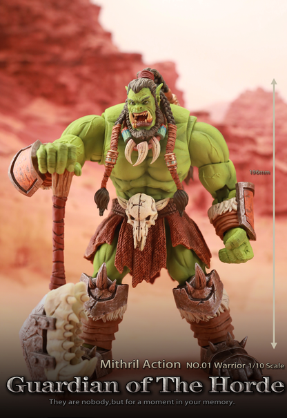 (USA Stock) Mithril Action Studio 1/12 Guardian of Horde Wave 1 Warrior Orc001 8inches action figure