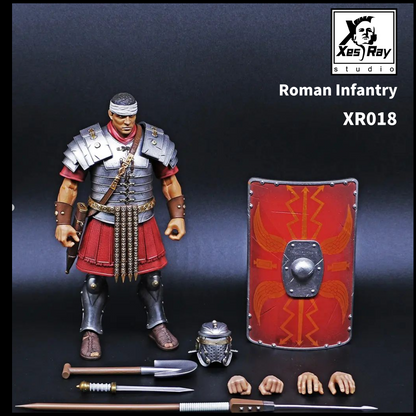 (Preorder) Xesray Studio Fight for Glory Wave 5 Marcus 016, Aulus 017 and  Roman Infantry 018 - 7 inches action figure