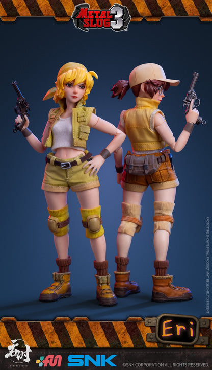 (Preorder) SNK licensed Tunshi Studio 1/12 metal slug wave 2 Fio and Eri action figure