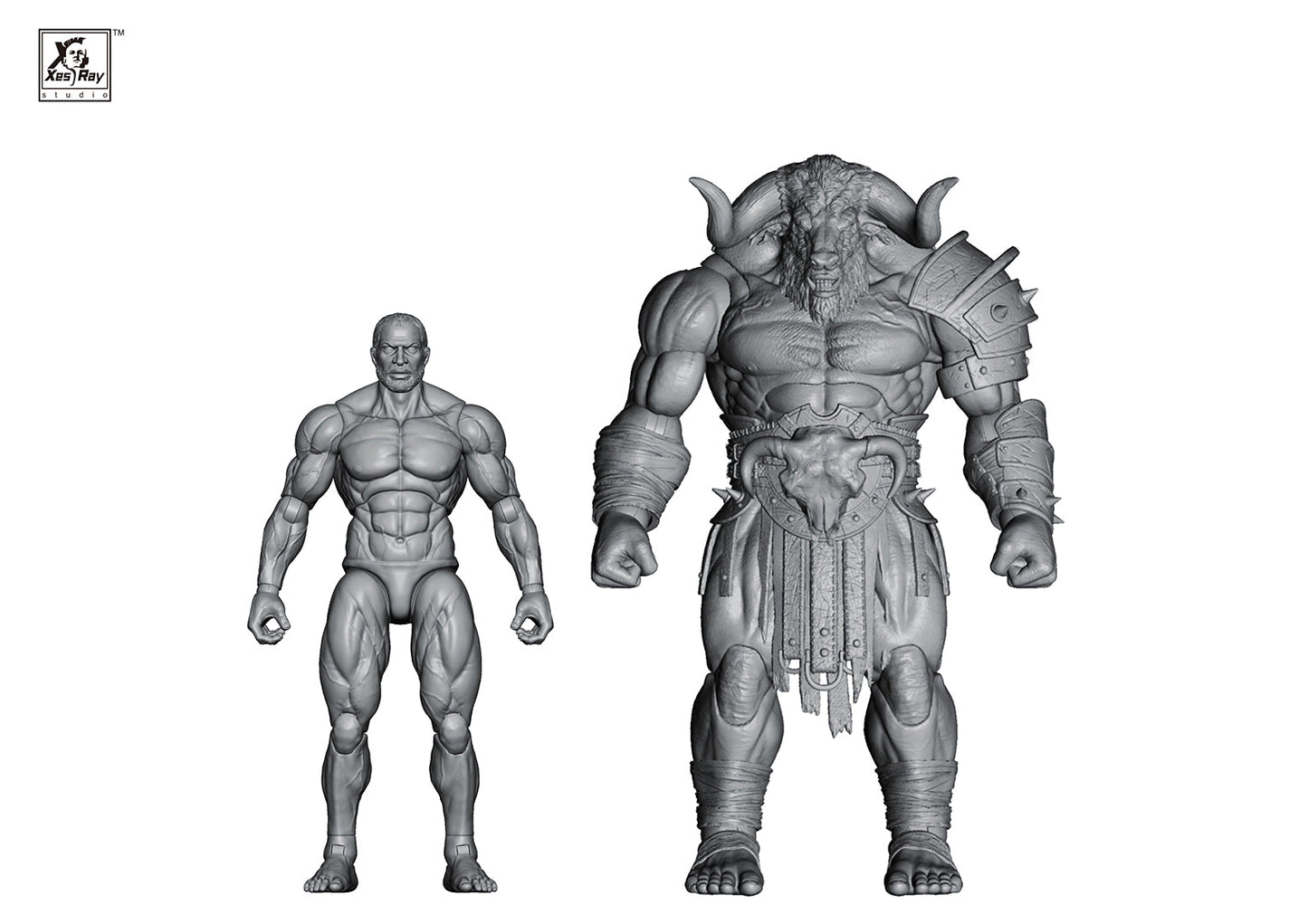 (Preorder) Xesray Studio Fight for glory wave 4 Brothers of slaughterhouse 014 Kasos 015 Thales 9 inches action figure