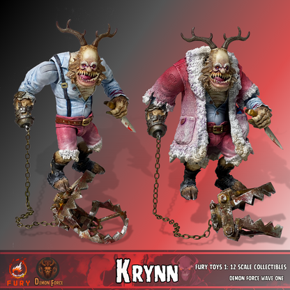 (Preorder) Fury toys Demon Force wave 1 1/12  The brother Kraden and Krynn 7 inches action figure